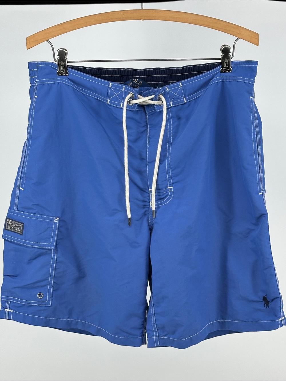 Polo by Ralph Lauren Large Blue Men's Swim Trunks